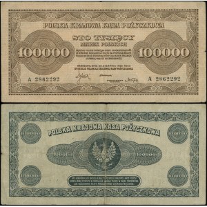 Polsko, 100 000 polských marek, 30. 8. 1923