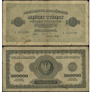 Poland, 500,000 Polish marks, August 23, 1923