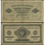 Poland, 500,000 Polish marks, August 23, 1923