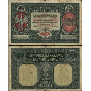 Polska, 500 marek polskich, 15.01.1919