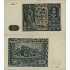Poland, set of 3 banknotes, 1934–1941