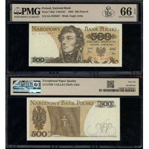 500 zlotych, June 1, 1982, GL