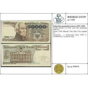 50.000 złotych, 1.12.1989, AH