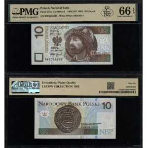 10 Złoty, 25.03.1994, BW