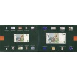Polska, folder reklamowy BANKNOTY z banknotem testowym PWPW - 04 Pokrzewka czarnołbista, (2004)