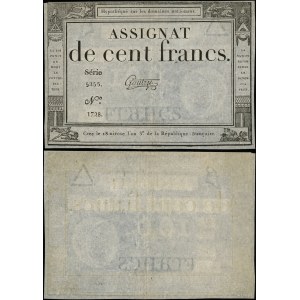 France, 100-franc assignat (1795)