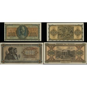 Griechenland, Set mit 2 Banknoten, 1942–1943
