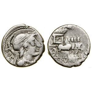 Roman Republic, denarius, (87 BCE), Rome