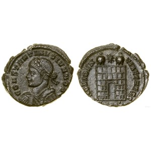 Roman Empire, follis, (327–328), Trier (?)