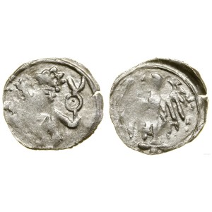 Śląsk, halerz na stopę wrocławską, (1457-1465), Kłodzko