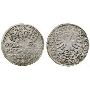 Polsko, groš, 1528, Krakov