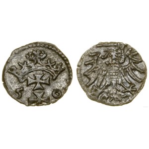 Polen, Denar, 1550, Danzig