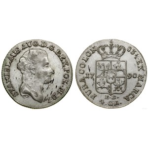 Polsko, zlotý, 1790 EB, Varšava