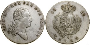 Polska, talar, 1812 IB, Warszawa