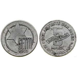 Polska, 5 marek, 1943, Łódź
