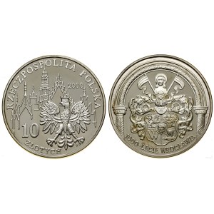 Poľsko, 10 zlotých, 2000, Varšava