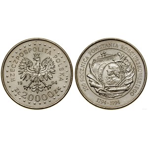 Poland, 20,000 zloty, 1994, Warsaw