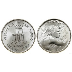 San Marino, 1 000 lir, 1979, Řím