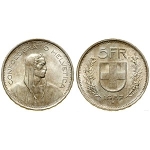 Schweiz, 5 Franken, 1967 B, Bern