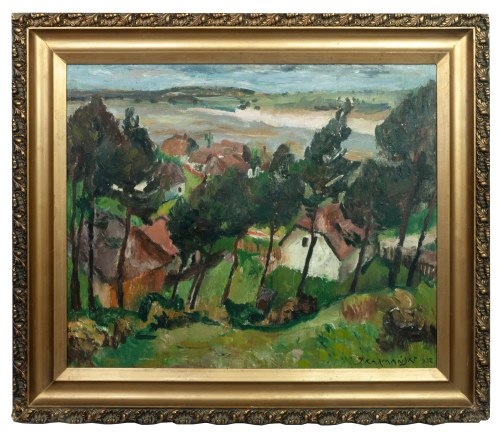 Jan Karmański, Brzeg Wisły pod Warszawą, 1932 r.