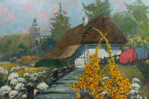 Ludwik Stasiak, Latem w ogrodzie