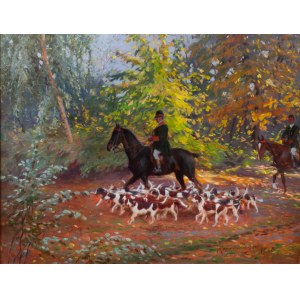 Zygmunt Rozwadowski, *Hunt à la Force*, 1908