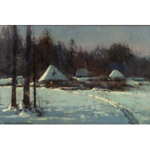 Wiktor Korecki, Zimowy wieczór, przed 1939 r.