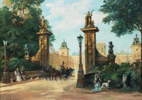 Władysław Chmieliński, Wyjazd z Wilanowa