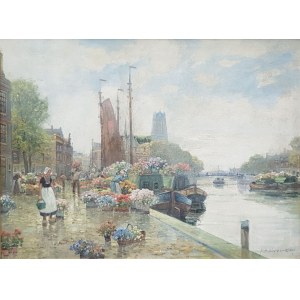 F. M. Richter-Reich, Au marché aux fleurs