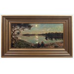 Gottfrid Kallstenius, The Moon Over the Lake