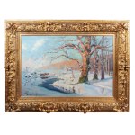 Unknown Artist, Winter Landscape, 1932