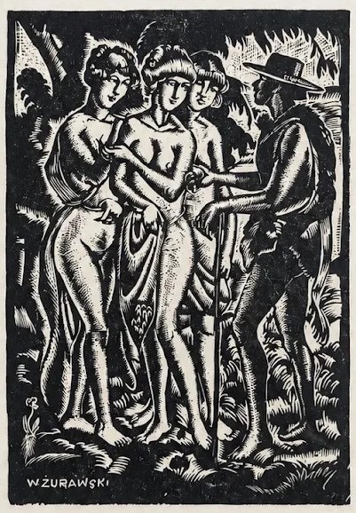 Władysław Żurawski, Sąd Parysa, lata 30. XX w.