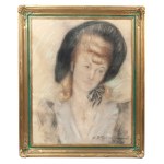 Zofia Stembrowicz, Portrait d'une jeune fille au chapeau