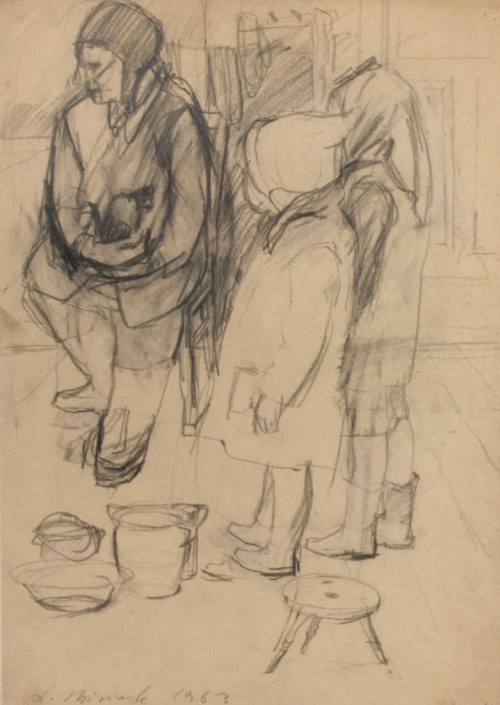 Leszek Misiak, Odwiedziny, 1963 r.