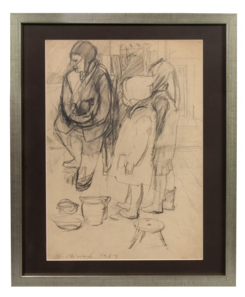 Leszek Misiak, Odwiedziny, 1963 r.