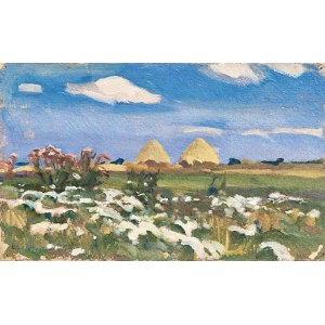 Wacław Dawidowski, Stogi – Józef Makowski, Łodzie – œuvre recto-verso