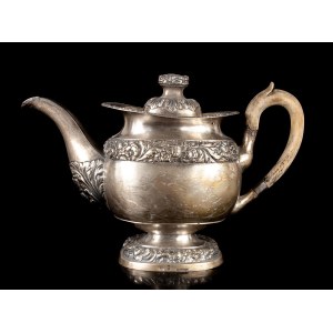 Teapot, Conrad Friedrich Schramme, Hamburg, 1830