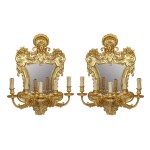 A pair of wall sconces, France, 19th century