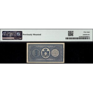 Italy. 1893 1 Lira - Umberto I - Buoni di Cassa
