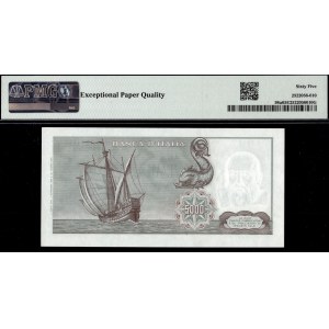 Italy. 1964 5000 Lire - Prefix L0015