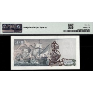 Italy. 1971 5000 Lire - Prefix BA
