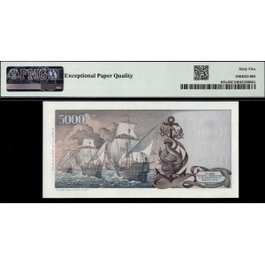 Italie. 1977, 5 000 lires - Prefix SA