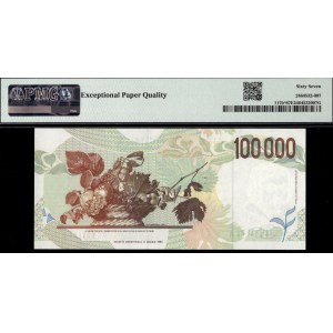 Italy. 1994 100000 Lire - Replacement - Prefix XC/A