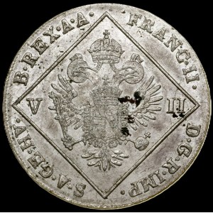Austria. 1802 B Kremnica 7 Kreuzer - Francis II - Silver