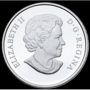 Canada. Pièce de 20 dollars de 2012 – Aster et bourdon – Argent