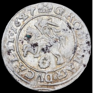 Poland. 1627 Grosz - Zygmunt III Waza - Vilnius - Silver