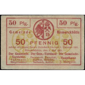 Poland. Chorzów Batory 50 Fenigow 1921