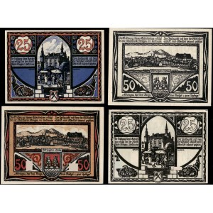 Poland. Strzegom 1920 - 25 50 Fenigow - 4 Pieces Total