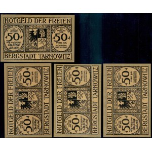 Poland. Tarnowskie Góry 1921 - 4 x 50 Fenigow - 4 Pieces Total