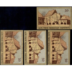 Poland. Tarnowskie Góry 1921 - 4 x 50 Fenigow - 4 Pieces Total